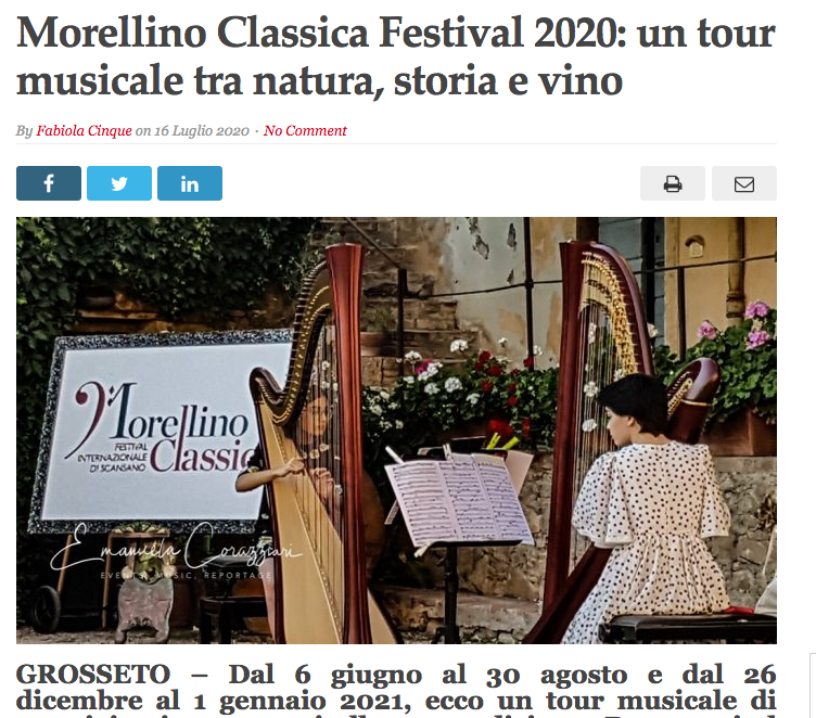 Morellino Classica - Articolo per Mywhere (Fotografie)